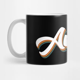 Analog Retro Aesthetic Design Mug